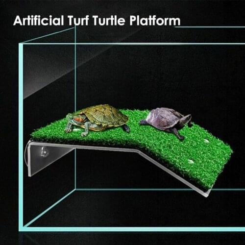 Turtle Simulate Lawns Platform Floating Turtle Glass Aquarium Float Decoration Bask Terrace Brazilian Tortoise Ladder