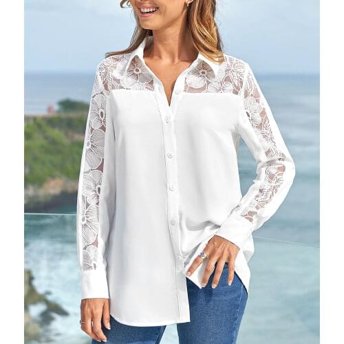 Clearluv White Blouses