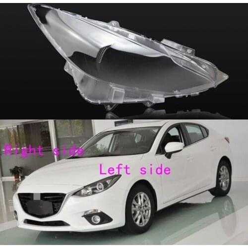 For Mazda 3 Axela 2013 2014 2015 2016 Car Headlight cover Headlamp Lens Auto Shell Cover