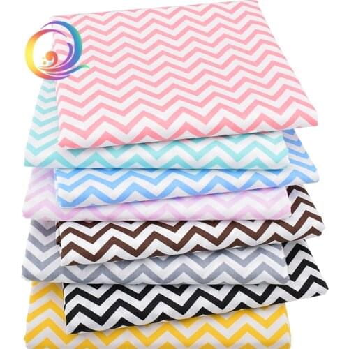 Haisen, Printed Twill Cotton Fabric For DIY Quilting Sewing/Wave Tissue Of Baby & Children/Sheet,Pillow,Cushion,Curtain Material