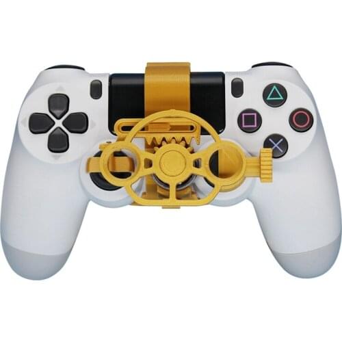 Gaming Racing Wheel Mini Steering Game Controller for Sony PlayStation PS4 3D Printed Accessories