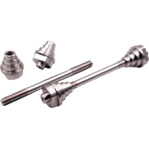 Bicycle Wheel Repair Tool,Thru Axle Adapter Practical Hub Repair Tool Truing Stand,12mm 15mm and 20mm Front Wheels