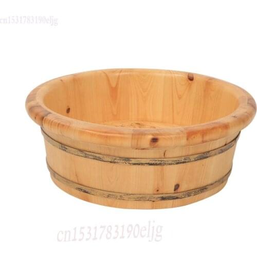 Cedar special foot bath barrel wooden footbath small tub home foot bath barrel health foot therapy artifact