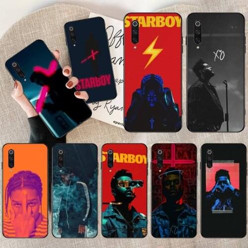PENGHUWAN The Weeknd Starboy Pattern Soft Silicone Phone Case Cover for Redmi Note 8 8A 7 6 6A 5 5A 4 4X 4A Go Pro Plus Prime