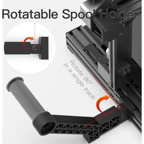 Original CRELITY 3D CR-6 SE Rotatable Filament Spool Holder Kit For Ender-3 Series CR-6 SE 3D Printer