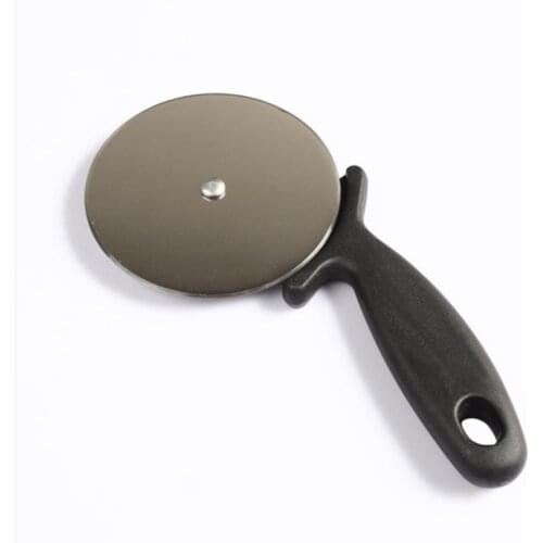 Stainless Steel Round Pizza Cutter Cake Knife Tools Pizza Wheels Scissors Ideal for Pizza Pies Waffles and Dough Cookies