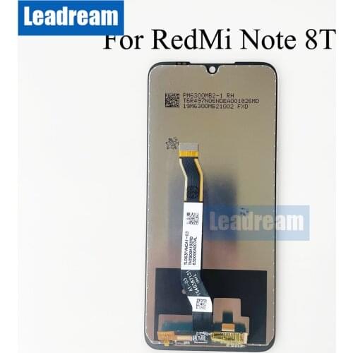 5Pcs Original 6.3 inch LCD For Xiaomi Redmi Note 8T Global M1908C3XG LCD Display Touch Screen Digitizer Assembly