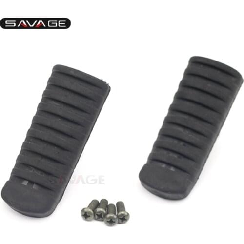 Foot Peg Rest Stop Rubber For KAWASAKI KEL 650 1000 VERSYS Z1000 SX Z750 S ZR-7 Motorcycle Accessories Footrests Pedal Bracket