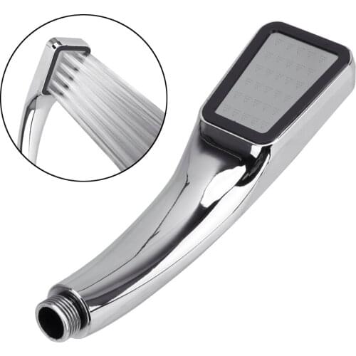 Handheld Spray Nozzle 300 Holes Water Saving Filter High Pressure Water Saving Pressure Rainfall Shower Head