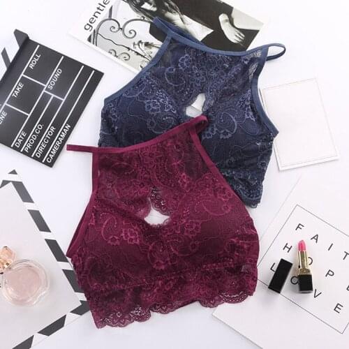 Sexy Lace Bra Underwear Ladies Women Push Up Bralette Soft Seamless Wireless Lingerie Comfort Breathable Bras