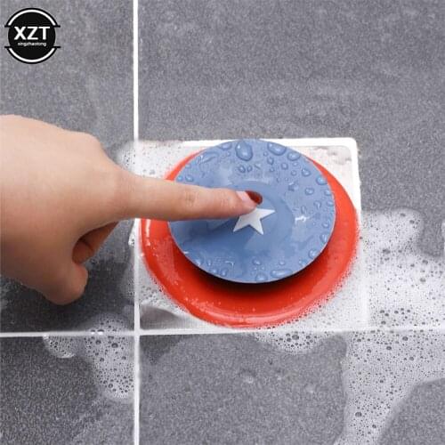 New Creative Push Switch Kitchen Sink Filter Deodorizing Floor Drain Sink Water Storage Device Kitchen Bathroom Accessories