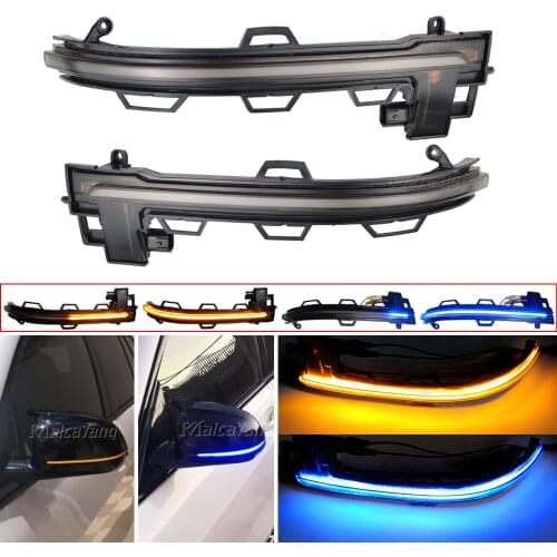 LED Dynamic Sequential Turn Signal Blinker Side Mirror Flasher Light For BMW X3 G01 X4 G02 X5 G05 X6 G06 X7 G07 2018 2019 2020