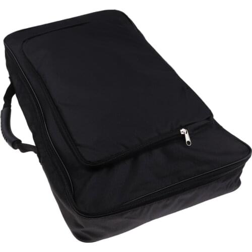 Oxford Fabric Effect Pedal Board Gig Bag String Instrument Accessory 22.83x12.99x3.94inch