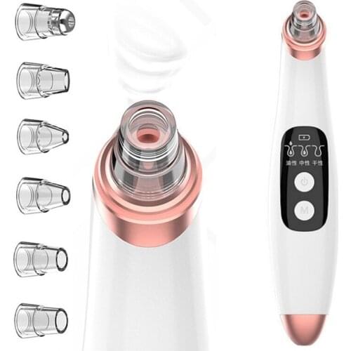 Visible Face Nose Blackhead Remover WiFi Camera Vacuum Suction LED Display Visual Pore Pimple Deep Cleaner Facial Skin Care Tool