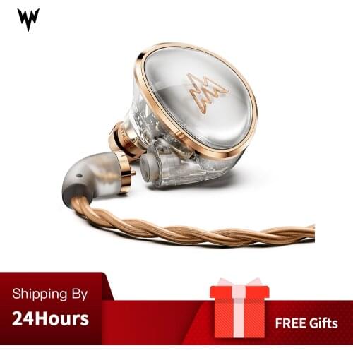 Whizzer Kylin HE01 HI-Res Audio Earphone Headset HIFI Bass In Ear Monitor balanced armature Earphones Noise Cancelling Earbud