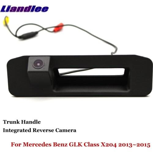 Car Back Parking Camera For Mercedes Benz GLK Class X204 2013 2014 2015 2016 Rear View Reverse Camera / Integrated Trunk Handle