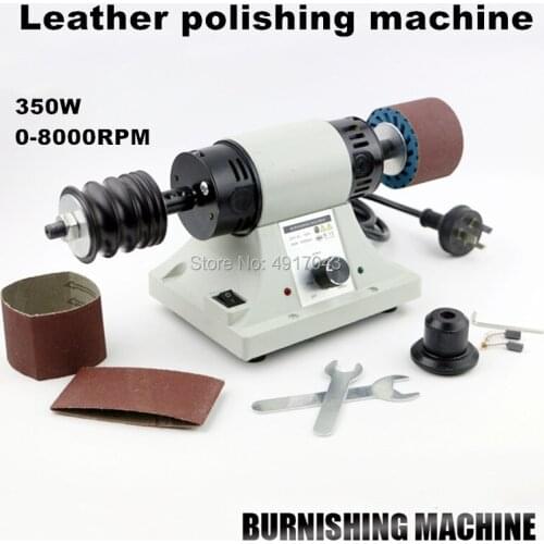 0-8000RPM DIY Leather Polishing Burnishing Machine Leather Edge Grinding Machine