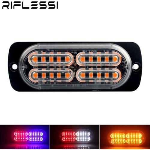 1 x 20 LED Stroboscopes For Auto Car Motorcycle Flash Lamps Police Lights Truck Trailer Side Warning Signal Strobe Light 12V 24V