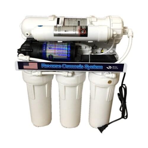 1 set 600gpd reverse osmosis system Pure water machine reverse osmosis water filter parts ro water pump salt chlorinator