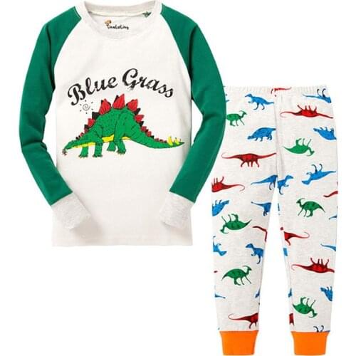 100 Cotton New Boys Pajamas Kids Sets Boys Pyjamas Kids Soft Sleepwear Baby Nightwear Pijamas For Kids