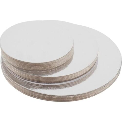 18Pcs Round Gold Cake Boards,Cake Base, Circle Cardboard, Disposable Round Cake Boards Perfect for Decorating