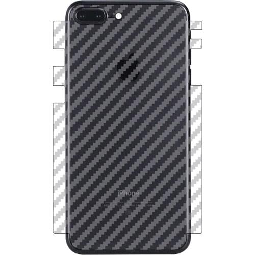 5pcs Anti-fingerprint Carbon Fiber Back Film For iPhone XS MAX XR 3D Protective Film For iPhone 11 Pro 8 7 plus Screen Protector