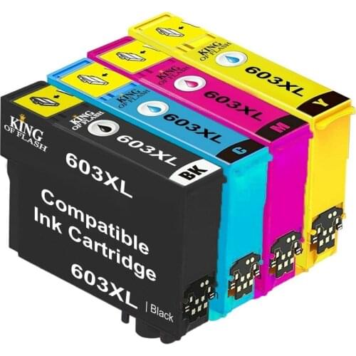 603XL Ink Cartridges For Epson XP-3100 XP-4100 XP-2100 WF-2810 WF-2830 WF-2835