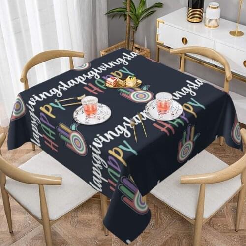 Slap Bet Tablecloth Print Protection Table Cover Polyester Buffet Cheap Elegant Table Cloth