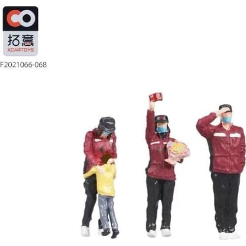 Xcartoys 1/64 Emergency Medical Response Team Diorama Figures