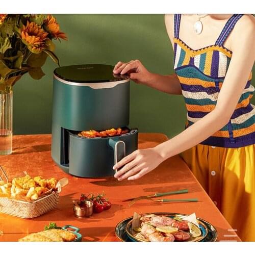 Air fryer household full-automatic multifunctional intelligent electric fryer free machine large capacity new model
