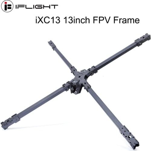 IFlight iXC13 850mm 13 inch X-CLASS Ture X FPV Racing Frame W / 10W LED Light/ 36V 48V to 12V 10A Step-down Module for RC Drone