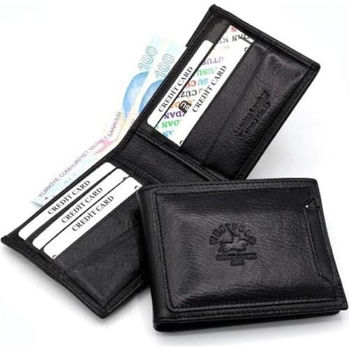 West Polo TRY595 Wallet Leather Male Black