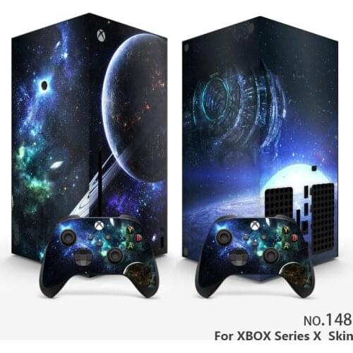 Universe Style Skin Sticker Decal Cover for Xbox Series X Console and 2 Controllers Xbox Series X Skin Sticker Viny 1