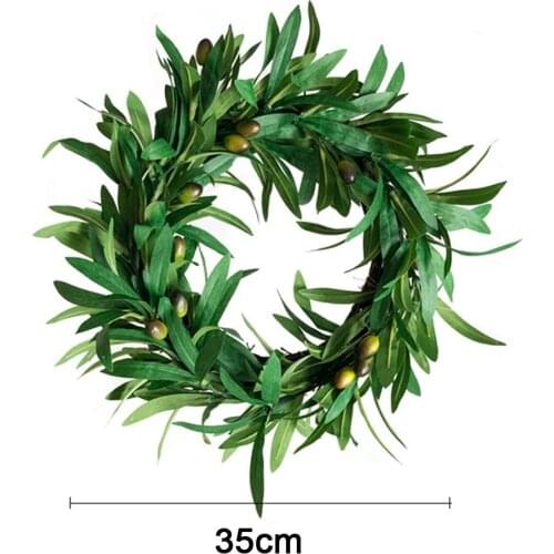 Hanging Olive Leaf Garland Artificial Vine Garland Decorations Wedding Arch Arrangement Wall Decor