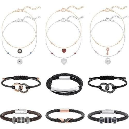 Xin JIU NAI Leather Bracelets