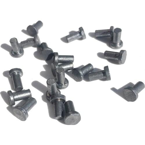 50pcs 10*12mm Meter lead Seal nail for Gas meter seal security guard anti-fake guard disposable unsustainable snag hobnail stud