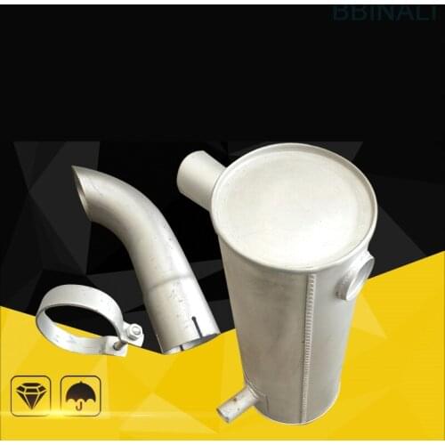 For KATO HD HD512 HD450 excavator thick muffler exhaust pipe Clamp U-shaped screw excavator accessories