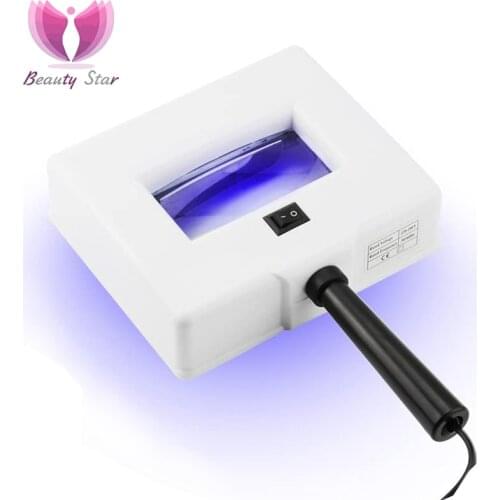 Lamp Skin UV Analyzer Facial Skin Testing Examination Magnifying Analyzer Lamp Machine with Protective Cover and Face Drape SPA