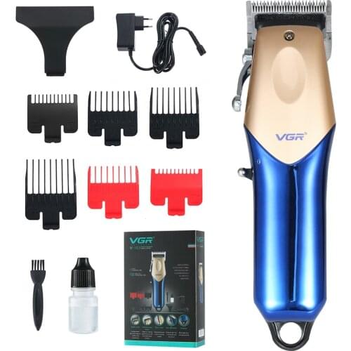Maquina De Cortar Cabelo 6000rpm Professional Hair Clipper Men Electric Fader VGR Male Hair Cutting Hair Trimmer Set for Mens