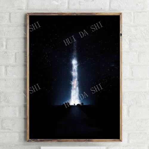 Interstellar Textless Minimalist Movie Poster, Wall art Print