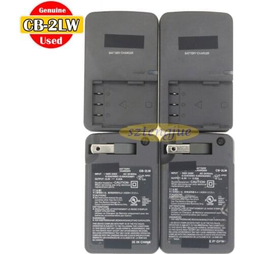 Used Genuine CB-2LW Charger For G7 G9 S30 S40 S45 S50 S60 S70 S80 Rebel XT XTi NB-2L