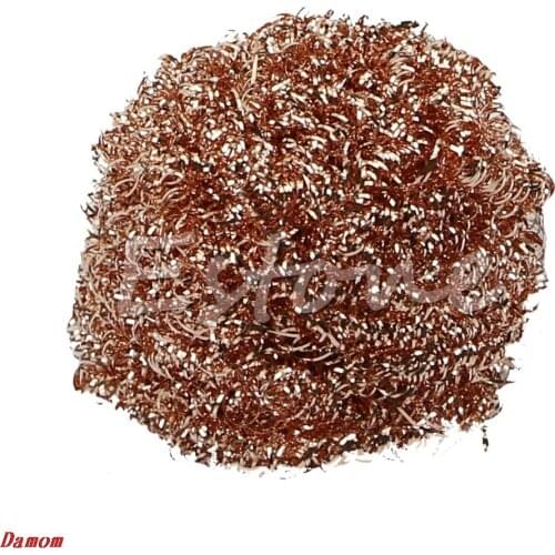 Welding Soldering Solder Iron Tip Cleaner Cleaning Steel Wire Sponge Balls MY6_10
