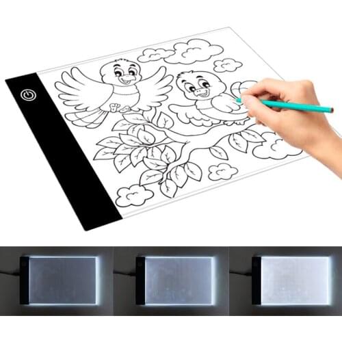 LED Light Box Tracer A5 9.4*5.9 Inch Drawing Tablet Graphic Writing Digital Copy Pad Board Diamond Paint Sketch Anime Dropship