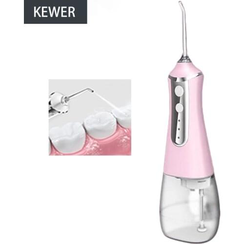 USB Oral Irrigator Portable Ultrasound Dental Water Jet Cleaning Teeth Adjustable Deep Cleaning Mini Waterproof Oral Irrigator