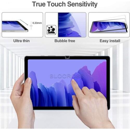 Screen protector for Samsung Galaxy Tab A7 10.4 Inch SM-T500/T505/T507 Tempered Glass/Anti-Scratch/High Definition/Bubble Free