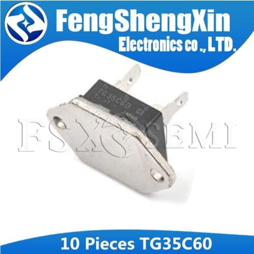 10 Pcs TG35C60 MU-241 35A 600V DIP TRIAC