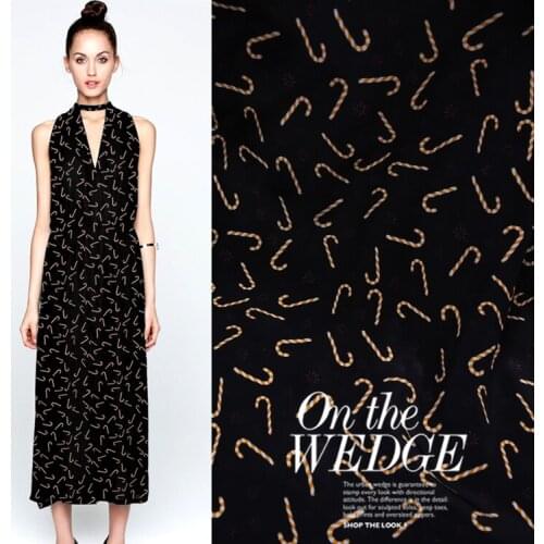 100% mulberry silk crepe de chine fabric digital printing 16 mm crepe de chine clothing shirt fashion fabric