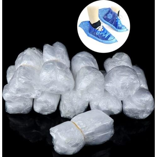 100Pcs Disposable Hospital Overshoes Cleaning Shoe Covers Carpet Protection