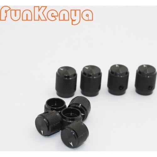 12.5*11mm Diamond Carved Aluminum Knob DIY Full Solid Power Amplifier Audio Potentiometer Accessories