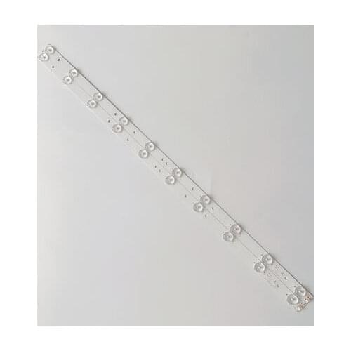 2PCS 625MM LED Backlight strip 10 lamp For HKC 32'' TV 3BL-T6254102-21 22 For H32DB3300 H32DB3500 H32PB1800 HK315LEDM-0HBRH